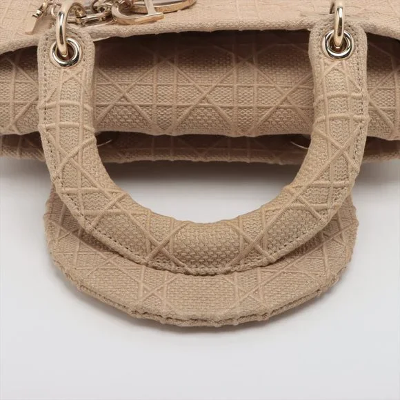 Christian Dior Cannage Lady Dior Handbag Beige - Picture 5 of 14